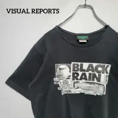 VISUAL REPORTS Tシャツ ブラック