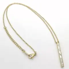 新品!ゴールド ネックレス シェル 貝殻 チェーン 316L ステンレス 金