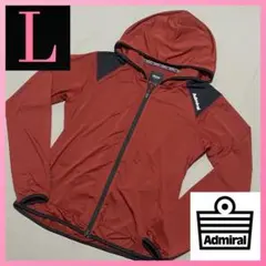 アドミラルadmiral テニスウェア ダブルジップパーカー L