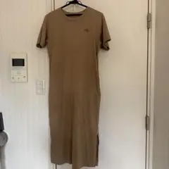 THE NORTH FACE ベージュ シャツワンピース 半袖