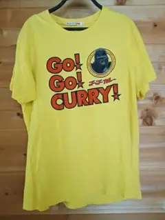 UNIQLO ユニクロ　「ゴーゴーカレー」 Tシャツ　サイズXL　ユーズド
