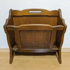 karimoku カリモク レトロ マガジンラック
