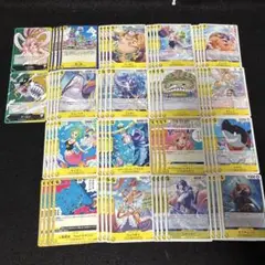 ワンピース no.4955 緑黄しらほし　デッキパーツ　41種156枚