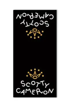 ★SCOTTY CAMERON★ スコッティキャメロン／ラウンドタオル／ブラック