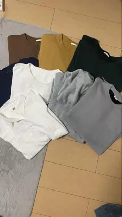 Tシャツ、シャツ、トレーナー、パーカー8点セット