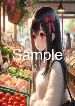 A4サイズアートポスター 1点もの 美女ポスター最高品質 D-N-６３