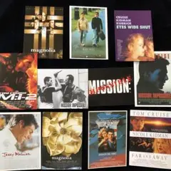 トム・クルーズ出演作品ポストカード11枚セット