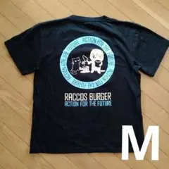 RACCOS BURGER バンドT ACTION FOR THE FUTURE