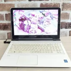 【送料込】白いNECノートPC♥　記録容量750GB♥