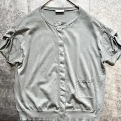 ブルネロクチネリ BRUNELLO CUCINELLI 半袖ニット ブラウス