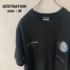 DÜSTNATION 宇宙グラフィックTシャツ　サイズM