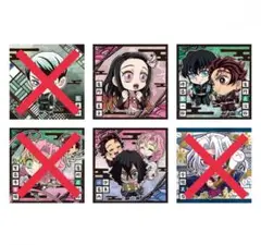 鬼滅の刃ウエハース 其ノ十三 シール(3種類)