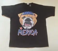 ☆古着■P&C■アメリカンブルドッグ■プリント■Tシャツ■半袖■XL☆