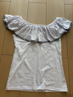 Tシャツ　フリル　フラダンス　タヒチにも◎ハワイ