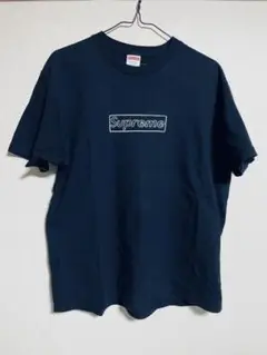 ☆Supreme KAWS Chalk Logo Tee☆box logo