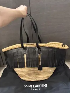 Saint Laurent サンローラン　バケットバッグ　かごバッグ　未使用　黒 楽天市場】サン・ローラン バケットの通販