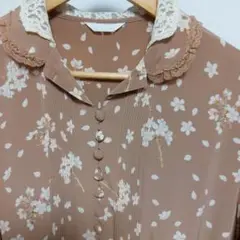 ピンクハウス花柄ワンピース