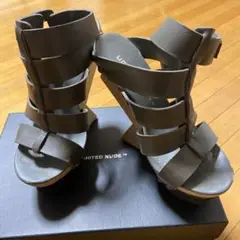 United nude ユナイテッドヌード35 サンダル グレー