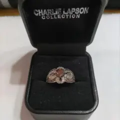 CHARLIE LAPSON 花モチーフリング 17号