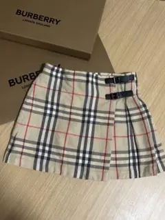 BURBERRY チェック柄スカート 104cm