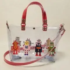 クリアバッグ(ロボットワッペン)