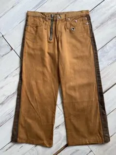 VINTAGE スエード パンツ サイドライン