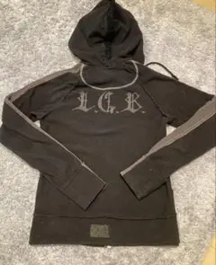 85/LGBルグランブルーフリースパーカー黒