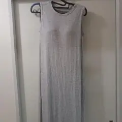GU ブラワンピース グレー
