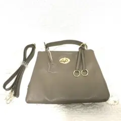 アッシュエレン　ASHELEN ショルダーバッグ　ブラウン　2way