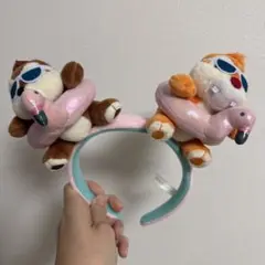 ⭐️ディズニー Disney チップとデール カチューシャ 浮き輪 うきわ⭐️