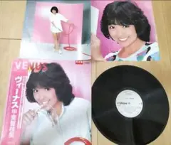 【激レア☆見本盤】甲斐智枝美セカンド・アルバムLPレコード『ヴィーナス』+1枚