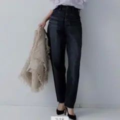 【訳あり】YANUK×anuans Pintuck Straight デニム YANUK×anuans 身長別スタイリング |anuans
