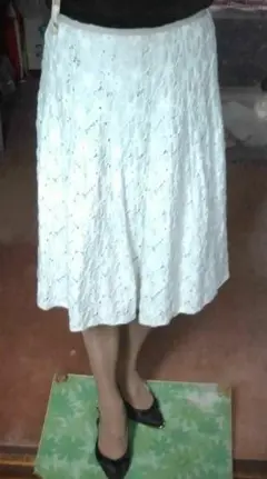 EMMAJAMES 総レース スカート 日本製
