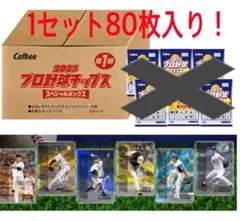 2025 プロ野球チップス スペシャルボックス 第1弾 1セット合計80枚