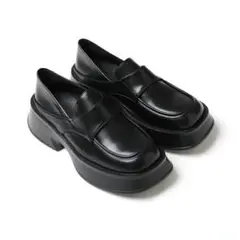 【新品】厚底ローファー 黒