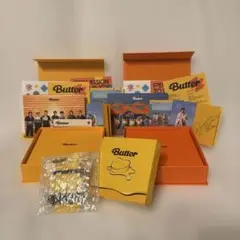 BTS Butter CD アルバム 2点セット Butterヘアピン付き