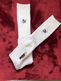 訳あり★PUMA★ニーハイソックス★2足★新品未使用品