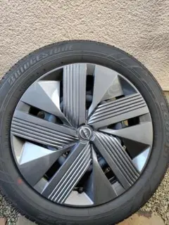 送料込日産ノートE13新車装着純正16㌅鉄ホイール(キャップ付)&サマータイヤ