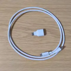 USB C-Cケーブル＋USB A−C変換器