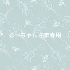 るーちゃんさま専用