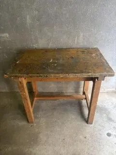 図工机　図工室　机　テーブル　作業机　レトロ 図工机図工室机テーブル作業机レトロ