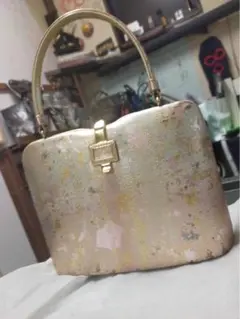 ゴールドピンクグラデーションパーティーバッグ