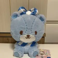 【新品未使用】タイニーチャム　カラフルアイスクリームBIGぬいぐるみ　水色