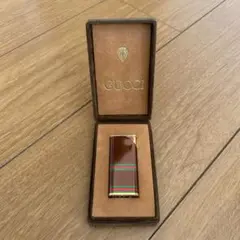着火確認済 ヴィンテージ GUCCI グッチ スクエア ガスライター ボルドー 11431218_1.jpg