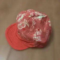 Patagonia 花柄キャップ ピンク　6M