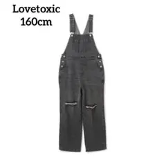ラブトキシック(Lovetoxic)デニムオーバーオール 160