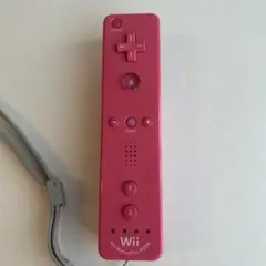 【良品☆】ニンテンドー wii リモコン ピンク 本体のみ 動作確認済み