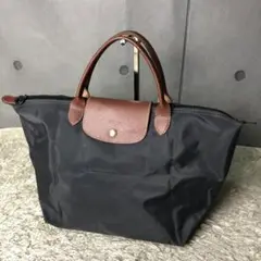 ロンシャン プリアージュ ハンドバック グレー色