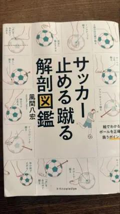 サッカー止める蹴る解剖図鑑