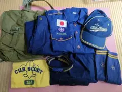 ボーイスカウト　カブ長袖2点（130.160）　Tシャツ　長ズボン ボーイスカウトカブ長袖2点（130.160）Tシャツ長ズボン